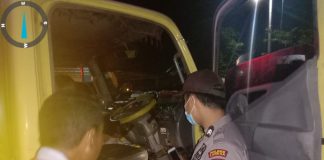 Antisipasi Tindak Kejahatan, Polisi Periksa Setiap Kendaraan Lewat Mako Polsek Menyuke