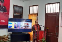 Kejari Tobasa Resmikan Kampung RJ “Sopo Adhyaksa Batak Naraja