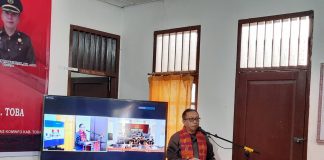 Kejari Tobasa Resmikan Kampung RJ “Sopo Adhyaksa Batak Naraja