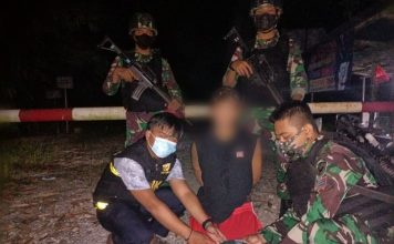 Bawa Sabu Saat Lintasi Pebatasan RI-Malaysia Pemuda 22 Tahun Diamankan Petugas