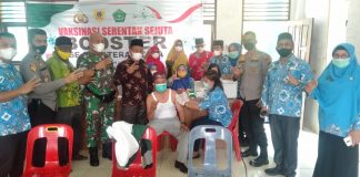 PC Nahdlatul Ulama Labusel Dukung Percepatan Vaksinasi