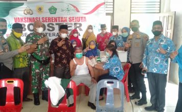PC Nahdlatul Ulama Labusel Dukung Percepatan Vaksinasi