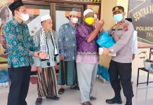 Kapolres Labuhanbatu Beri Bingkisan Ramadhan Kepada Sejumlah Ulama dan Ustaz