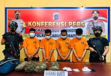 Timsus Presisi Polres Labuhanbatu Amankan Sejumlah Pelaku Tindak Penyalahgunaan Narkotika