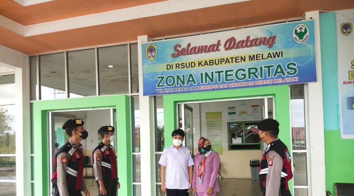 Antisipasi Gangguan Kamtibmas, Satuan Samapta Polres Melawi Gelar Patroli Pada Objek Vital