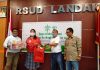 Tebar Berkah, HPI Agro Bersama IWO Landak Serahkan Paket Berbuka Puasa Untuk Nakes
