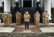 Usai Libur Lebaran, Pemkab Landak Apel Pagi Sidak Personil