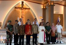 Hadiri Peresmian Gereja Katolik Stella Maris Paroki Siantan, Pj Bupati Landak Samuel Harapkan Umat Katolik Semakin Bertumbuh
