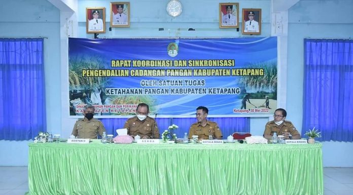 Sekda Pastikan Ketersediaan Pangan di Ketapang Mencukupi