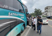 Pastikan Mudik Aman, Sejumlah Supir Angkutan Umum Jalani Pemeriksaan Tes Urin