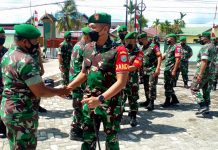 Pererat Tali Silaturahmi Antar Anggota TNI Melalui Halal Bihalal