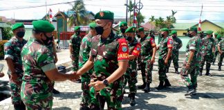 Pererat Tali Silaturahmi Antar Anggota TNI Melalui Halal Bihalal