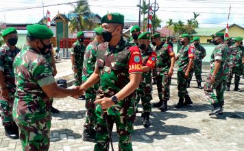 Pererat Tali Silaturahmi Antar Anggota TNI Melalui Halal Bihalal