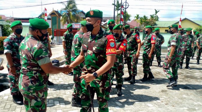 Pererat Tali Silaturahmi Antar Anggota TNI Melalui Halal Bihalal