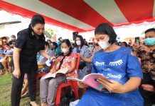 Sosialisasi Stunting Desa Lingkonong, Bupati Karolin : Ini Untuk Masa Depan Generasi Kita