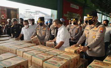 Polri Gagalkan 8 Kontainer Minyak Goreng Siap Ekspor ke Timor Leste