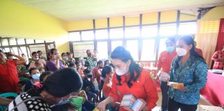Sosialisasi Stunting Desa Lamoanak, Bupati Karolin Ajak Warga Utamakan Gizi Anak