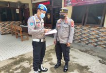 STNK Kendaraan Dinas Mati Hingga Habis Masa Berlaku SIM C Didapati Dari Hasil Pengecekan Terhadap Anggota Polsek Menyuke