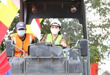Bupati Landak Launching Jalan, Tingkatkan Kesejahteraan Masyarakat