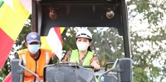 Bupati Landak Launching Jalan, Tingkatkan Kesejahteraan Masyarakat