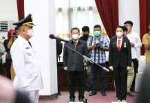 Kepemimpinan Karolin dan Heriadi Resmi Berganti ke PJ Bupati Landak