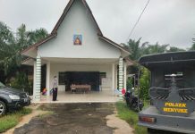 Beri Rasa Aman Umat Dalam Beribadah, Polisi Lakukan Pengamanan