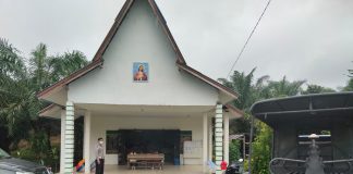 Beri Rasa Aman Umat Dalam Beribadah, Polisi Lakukan Pengamanan