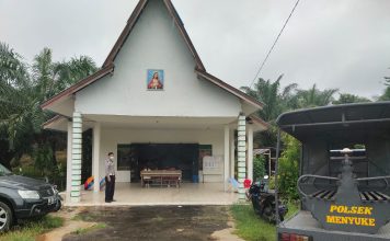 Beri Rasa Aman Umat Dalam Beribadah, Polisi Lakukan Pengamanan