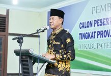 Wabup Ketapang Farhan Buka Pembinaan Calon Peserta MTQ ke XXX Kabupaten Ketapang
