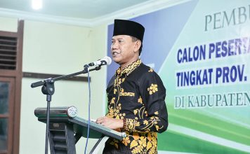 Wabup Ketapang Farhan Buka Pembinaan Calon Peserta MTQ ke XXX Kabupaten Ketapang