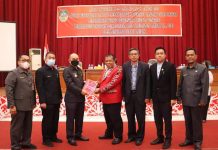 Pj Bupati Landak Sampaikan Pidato Pengantar Raperda Pertanggungjawaban Pelaksanaan APBD Tahun Anggaran 2021