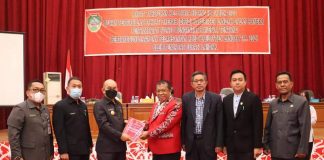 Pj Bupati Landak Sampaikan Pidato Pengantar Raperda Pertanggungjawaban Pelaksanaan APBD Tahun Anggaran 2021