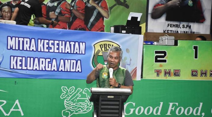 Bupati Ketapang Buka Turnamen Badminton Ketapang Open Tahun 2022