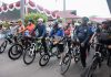 200 Pesepeda Meriahkan Fun Bike Dalam Rangkaian HUT Bhayangkara ke 76 di Ketapang
