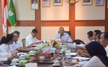 Sekda Ketapang Pimpin Rapat Pembahasan Pengusulan Kebutuhan ASN Tahun 2022