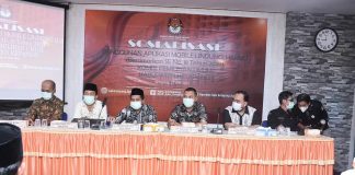 Asisten Satu Setda Ketapang Hadiri Sosialisasi Penggunaan Aplikasi Mobile Lindungi Hakmu
