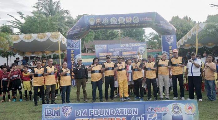 Festival Sepak Bola U-12 DM Fondation Resmi Bergulir