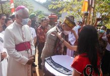 Sekda Ketapang Hadiri Peresmian Paroki Santo Petrus dan Paulus Sungai Daka