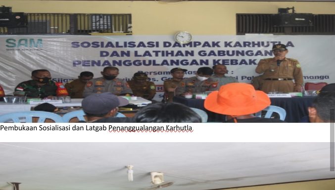 Cegah Karhutla PT PANP dan PT SAM Gandeng Masyarakat dan Stekholder Adakan Simulasi Latihan Pemadaman Api
