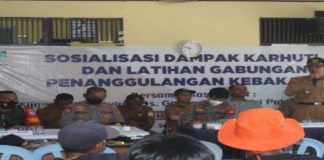 Cegah Karhutla PT PANP dan PT SAM Gandeng Masyarakat dan Stekholder Adakan Simulasi Latihan Pemadaman Api