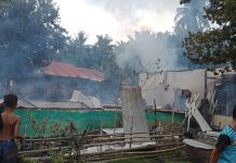 Satu Unit Rumah Warga di Sumbersari Labusel Terbakar