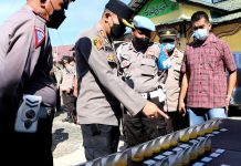 Anggota Polres Melawi Dites Urine, Ini Hasilnya