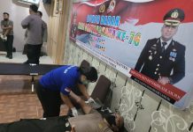 Bantu Penuhi Stok Darah, Polres Landak Gelar Bakti Sosial Donor Darah