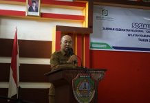 Pj Bupati Landak Minta Perangkat Desa Belum Terdaftar Dalam Program BPJS Kesehatan Segera Didaftarkan