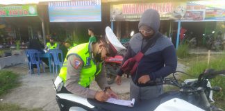 Berbagai Pelanggaran Ditemukan Dihari Pertama Ops Patuh Kapuas 2022 Yang Digelar Polres Melawi