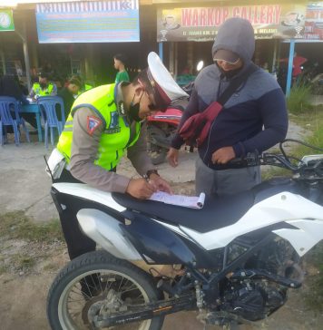 Berbagai Pelanggaran Ditemukan Dihari Pertama Ops Patuh Kapuas 2022 Yang Digelar Polres Melawi