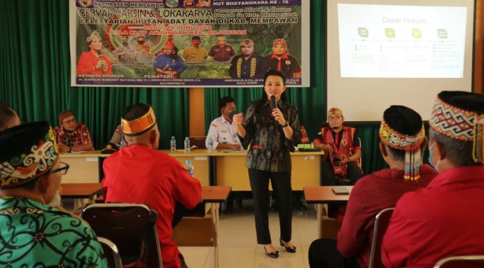 Karolin Margret Natasa Minta Pemda Proaktif Usulkan Hutan Adat