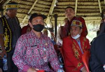 Staf Ahli Bupati Landak Hadiri Pembukaan Acara Adat Nyobeng, Gawia Nibak’ng Dayak Bidayuh Sebujit Tahun 2022