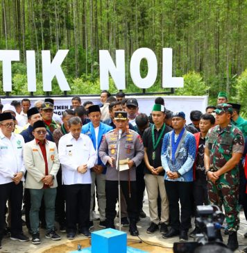 Gelar Bakti Kesehatan di Titik Nol IKN, Kapolri Gelorakan Visi Indonesia Emas 2045