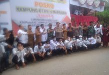 Kapolres Labuhanbatu Resmikan Posko Kampung Bersih Narkoba di Kotapinang